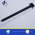 carbon steel hex washer flange head self tapping screw